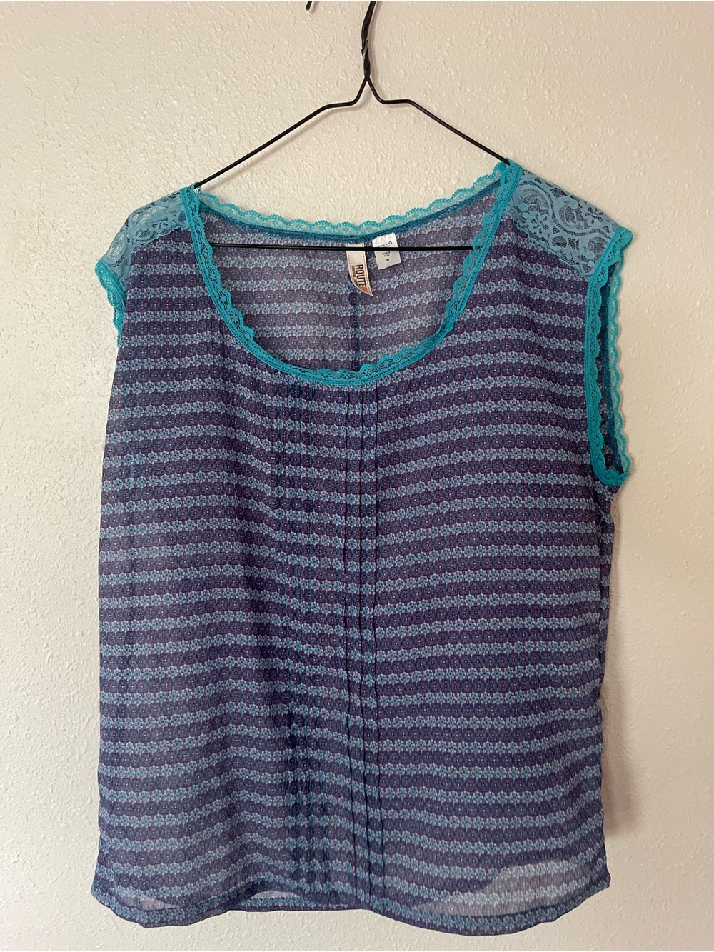 Route 66 sheer blouse